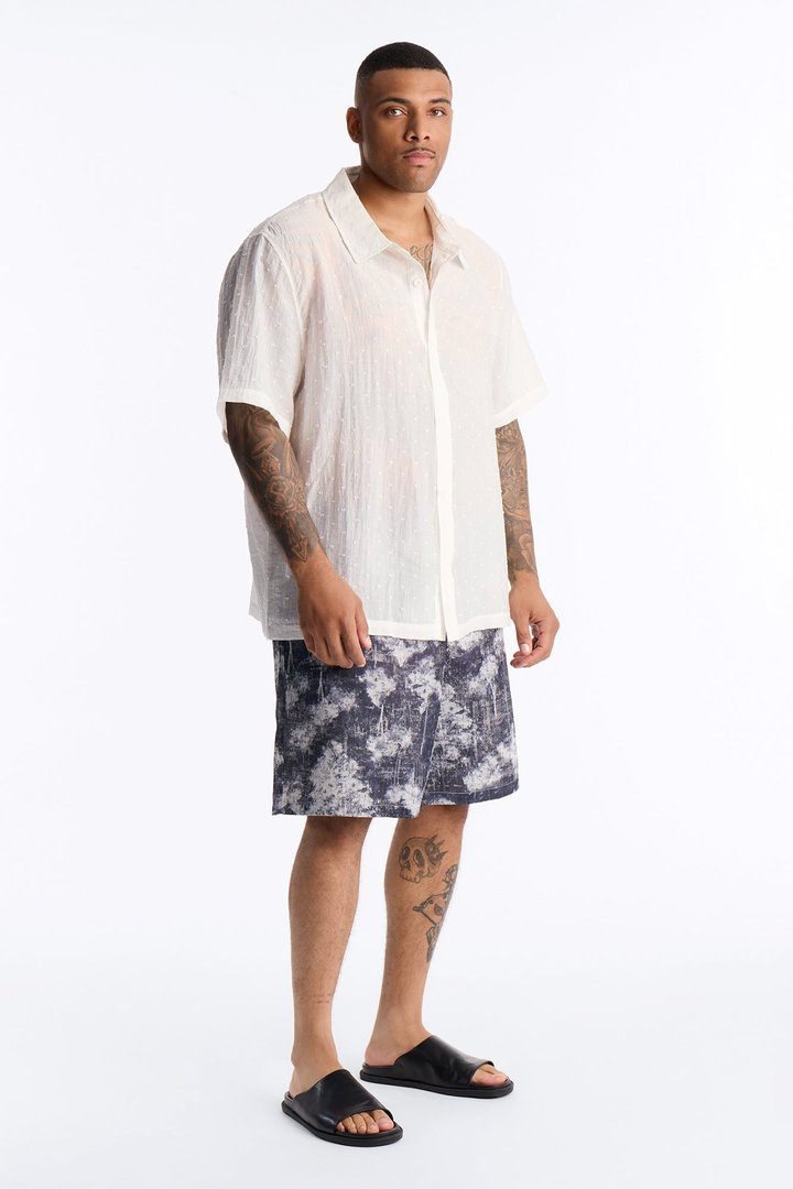 Shadow Grove Relaxed Short - Blue