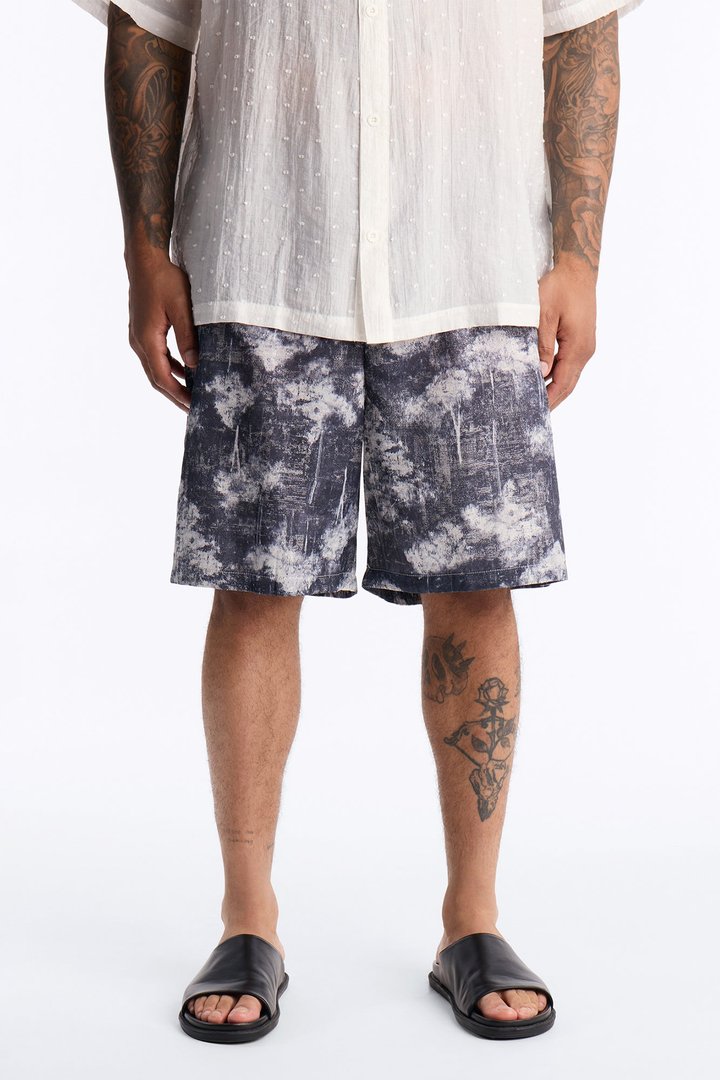 Shadow Grove Relaxed Short - Blue