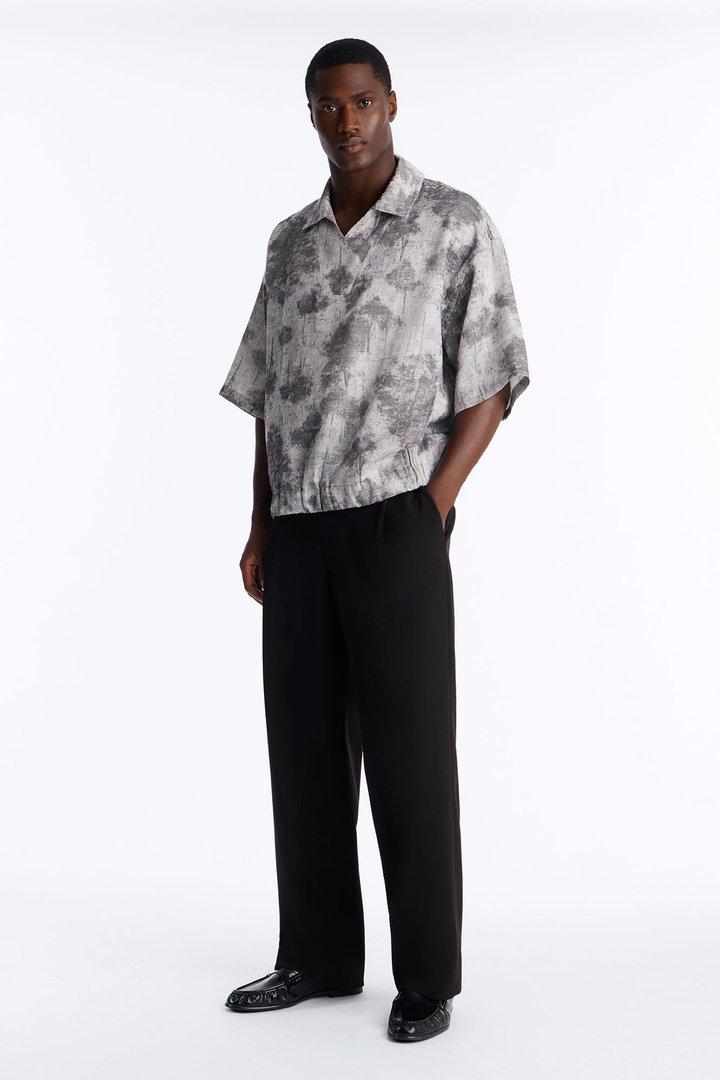 Shadow Grove Johnny Collar Polo - Brown