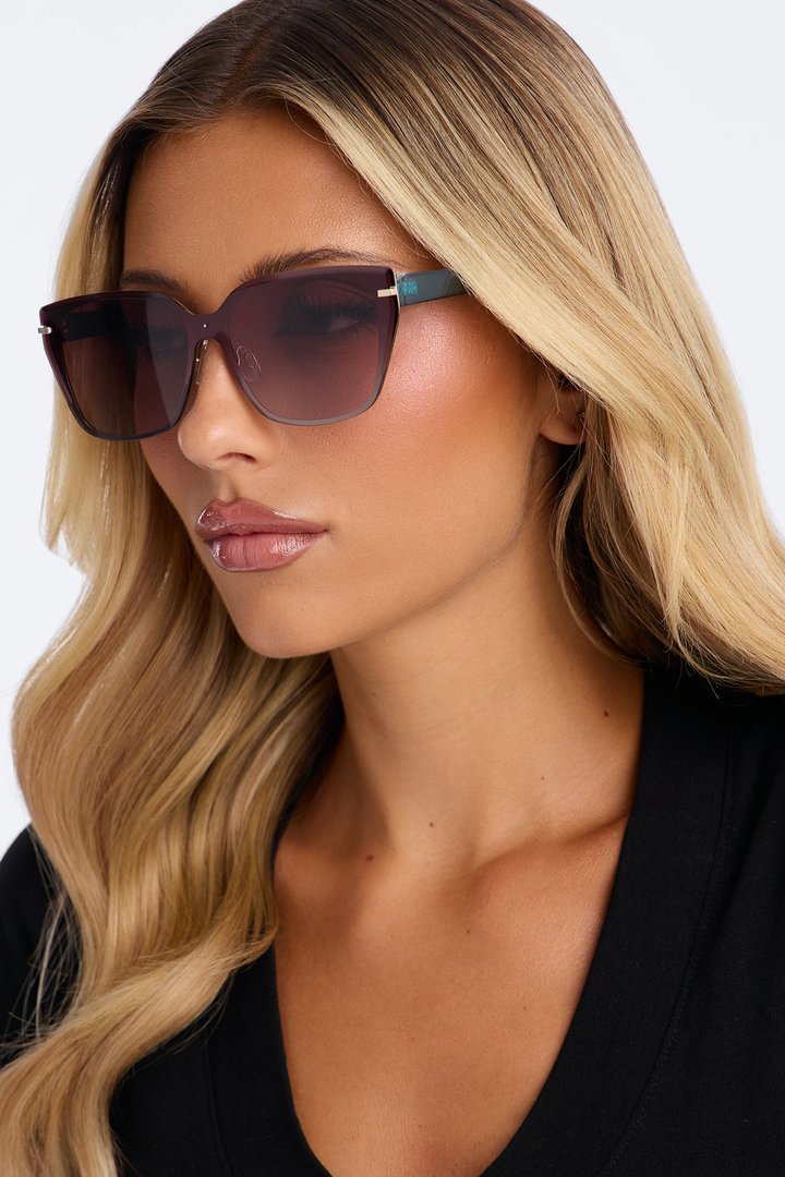 Solar Kiss Sunglasses - Blue/combo