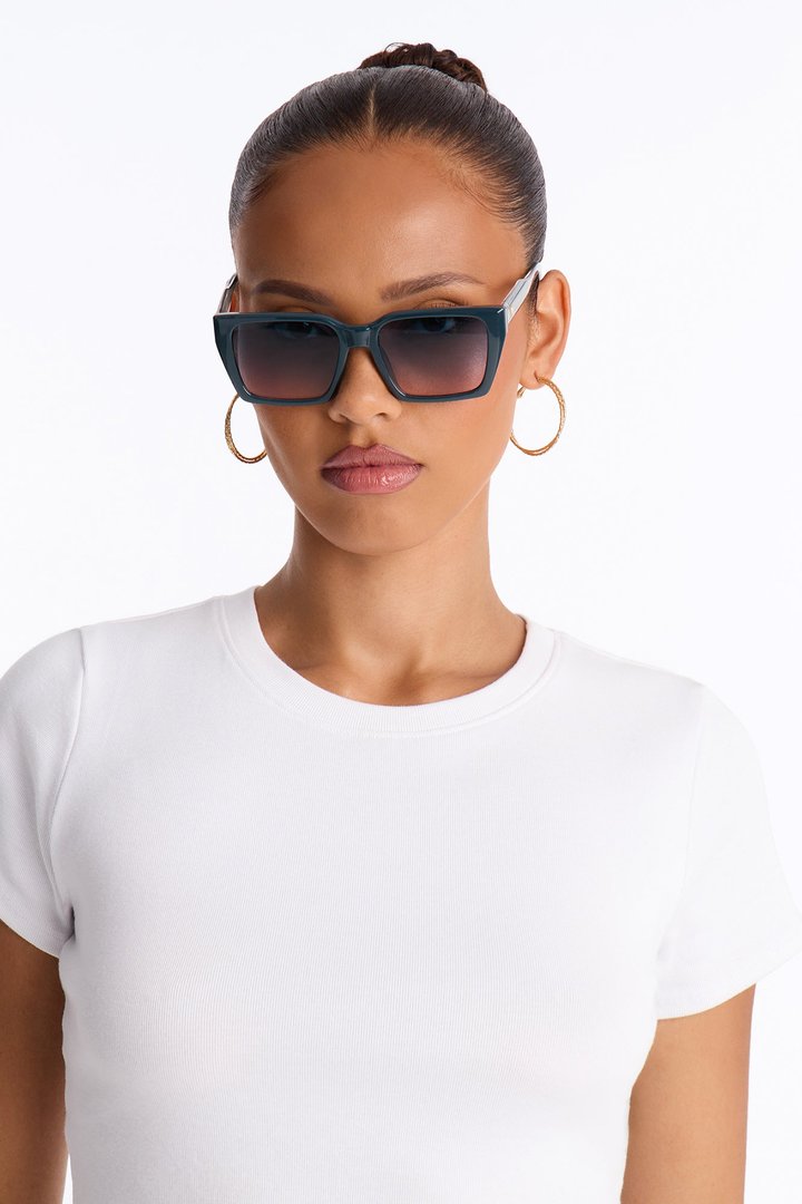 Pretty Chaos Sunglasses - Teal