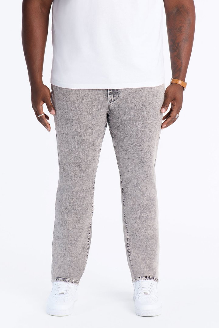 All Day Stacked Skinny Jean - Washed Grey