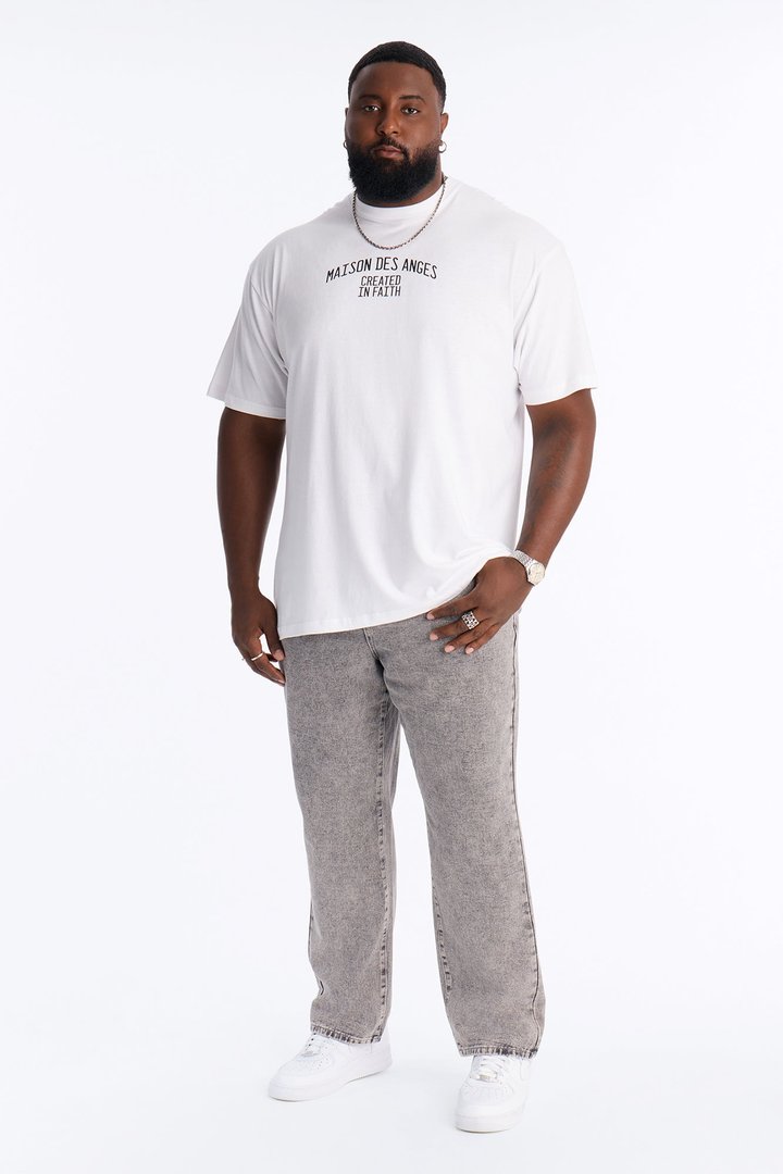 All Day Straight Leg Jean - Washed Grey