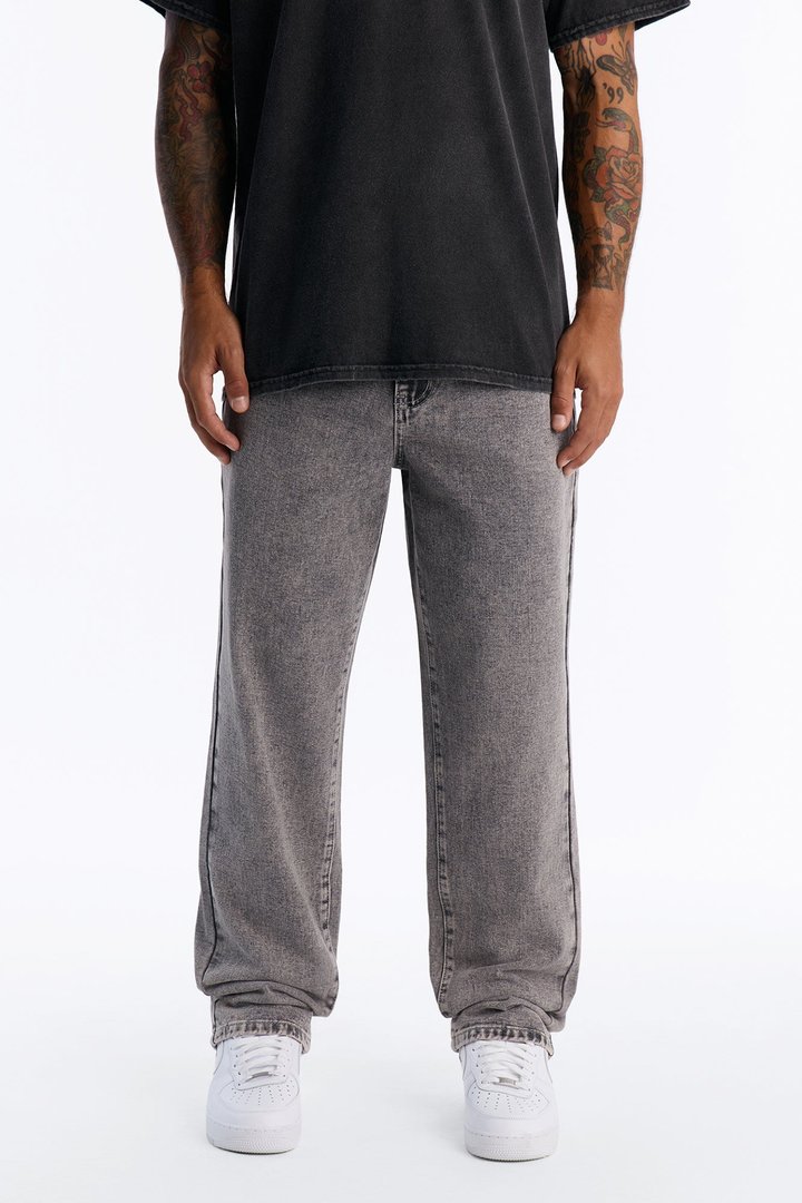 All Day Straight Leg Jean - Washed Grey
