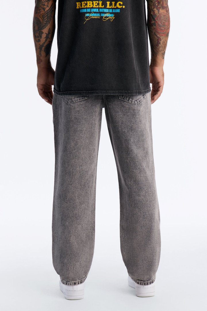 All Day Straight Leg Jean - Washed Grey
