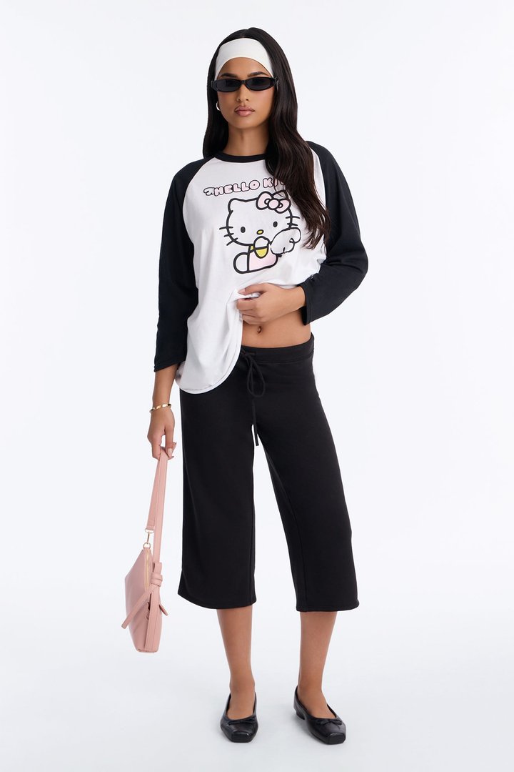 Hello Kitty Angel Wings Raglan Tee - White/combo