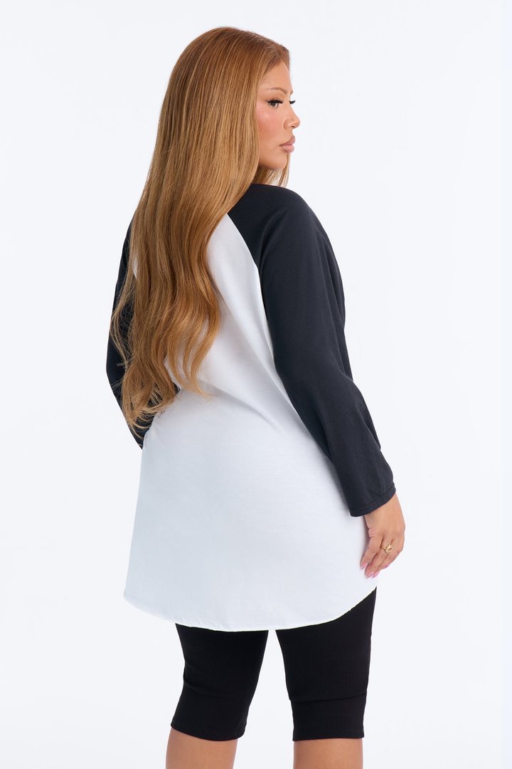 Hello Kitty Angel Wings Raglan Tee - White/combo