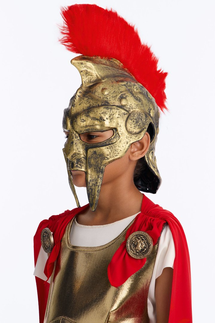 Mini Roman Guard Costume - Gold/combo