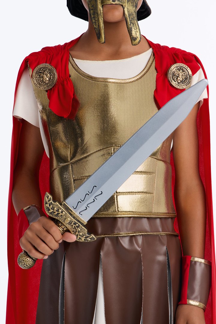 Mini Roman Guard Costume - Gold/combo