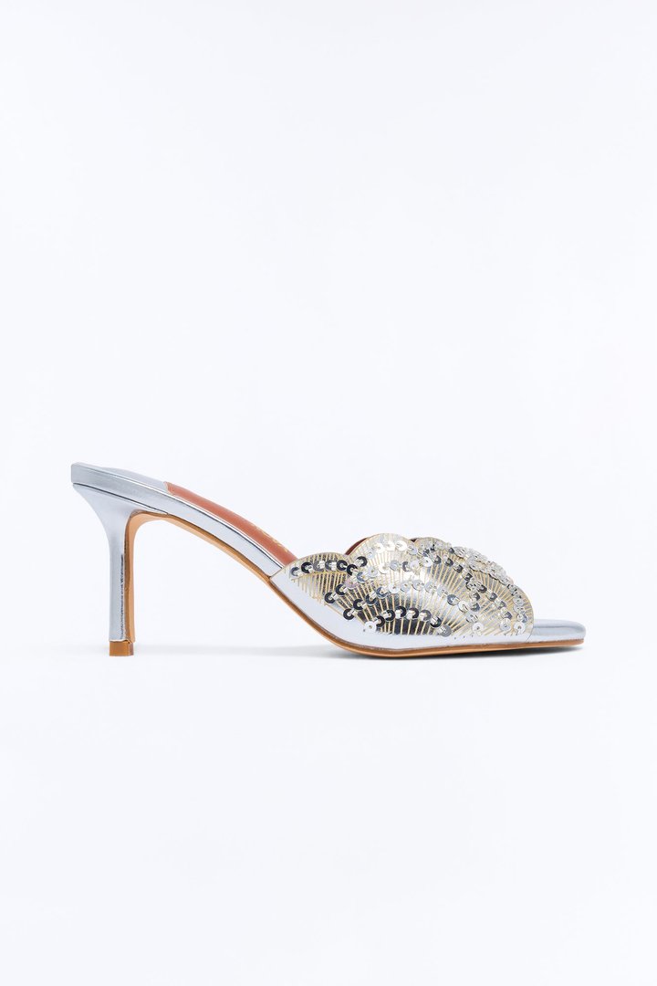 A Little Extra Heels - Silver
