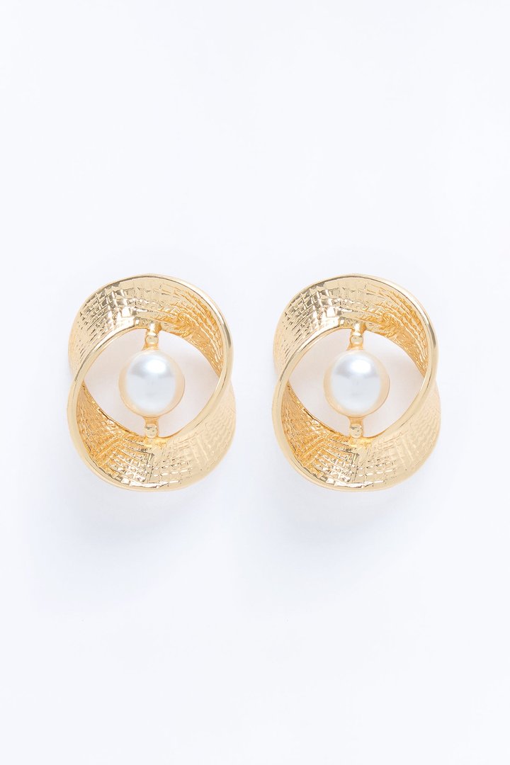 Nothing Personal Stud Earrings - Gold