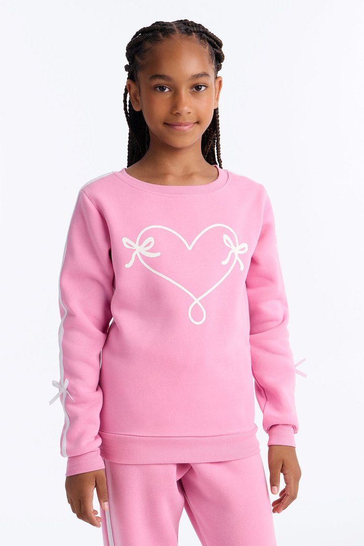 Mini Love You More Pant Set - Pink