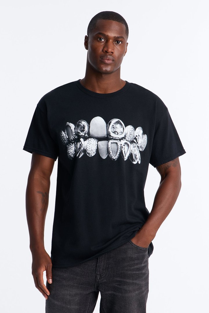 Pusha T Oversized Short Sleeve Tee - Black