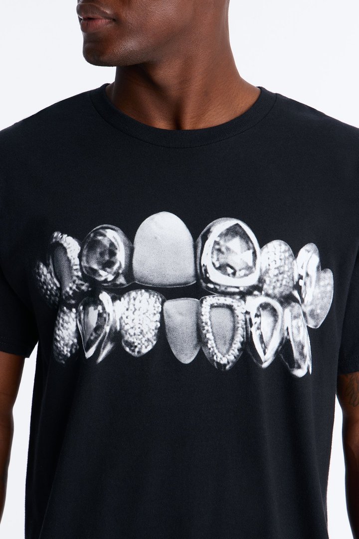 Pusha T Oversized Short Sleeve Tee - Black