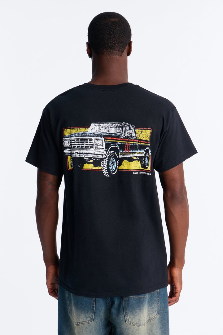 Morgan Wallen What I Want Oversized Short Sleeve Tee - Black