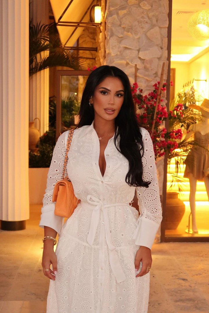 Pilar Maxi Dress - White