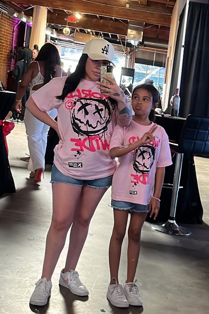 Mini Good Vibes Worldwide Top - Pink