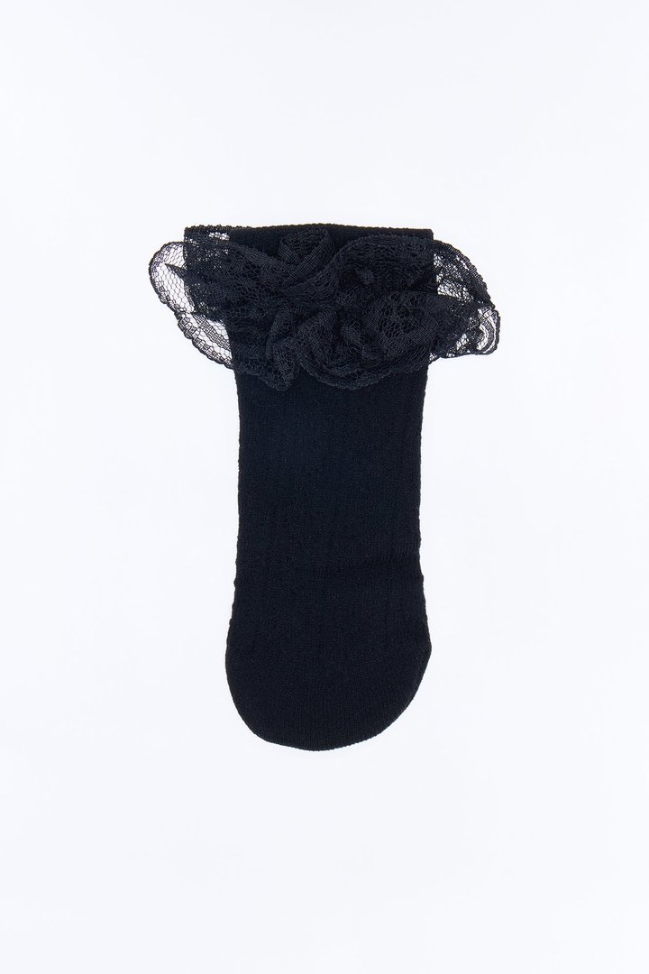 Laced In Love Socks - Black