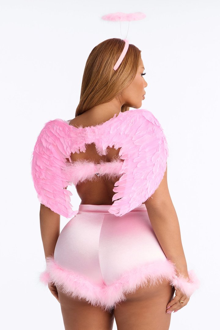 Heavens Kiss 5 Piece Costume Set - Pink