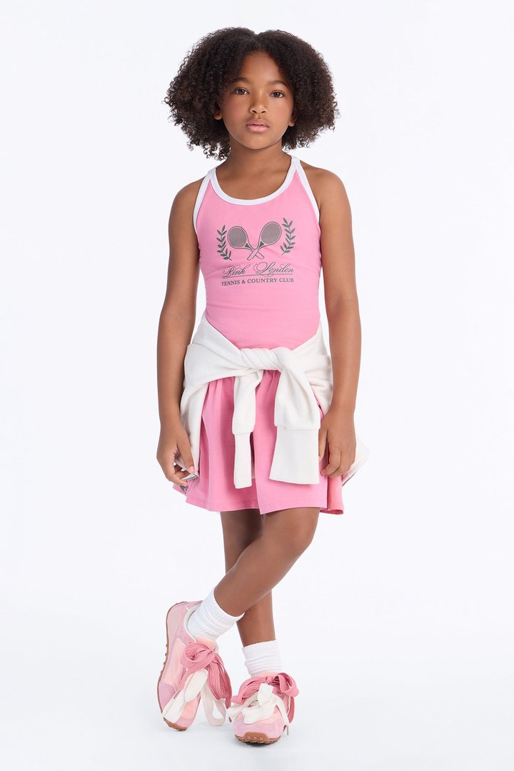 Mini PINK London Sporty Tank Top - Pink