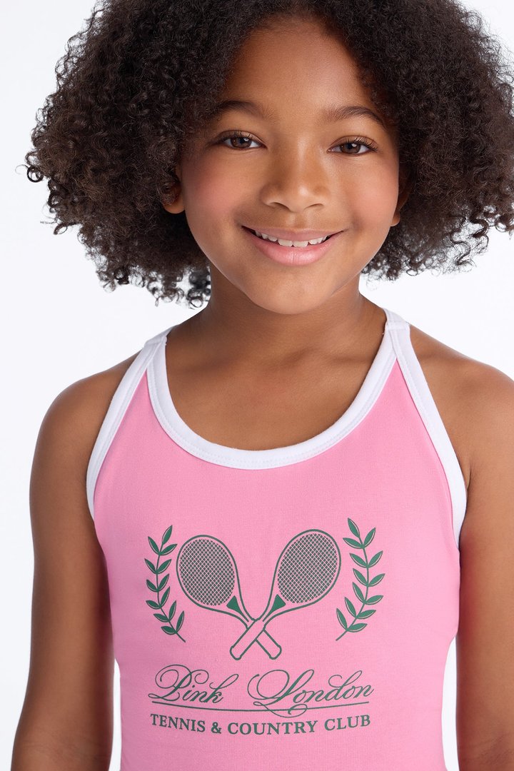 Mini PINK London Sporty Tank Top - Pink