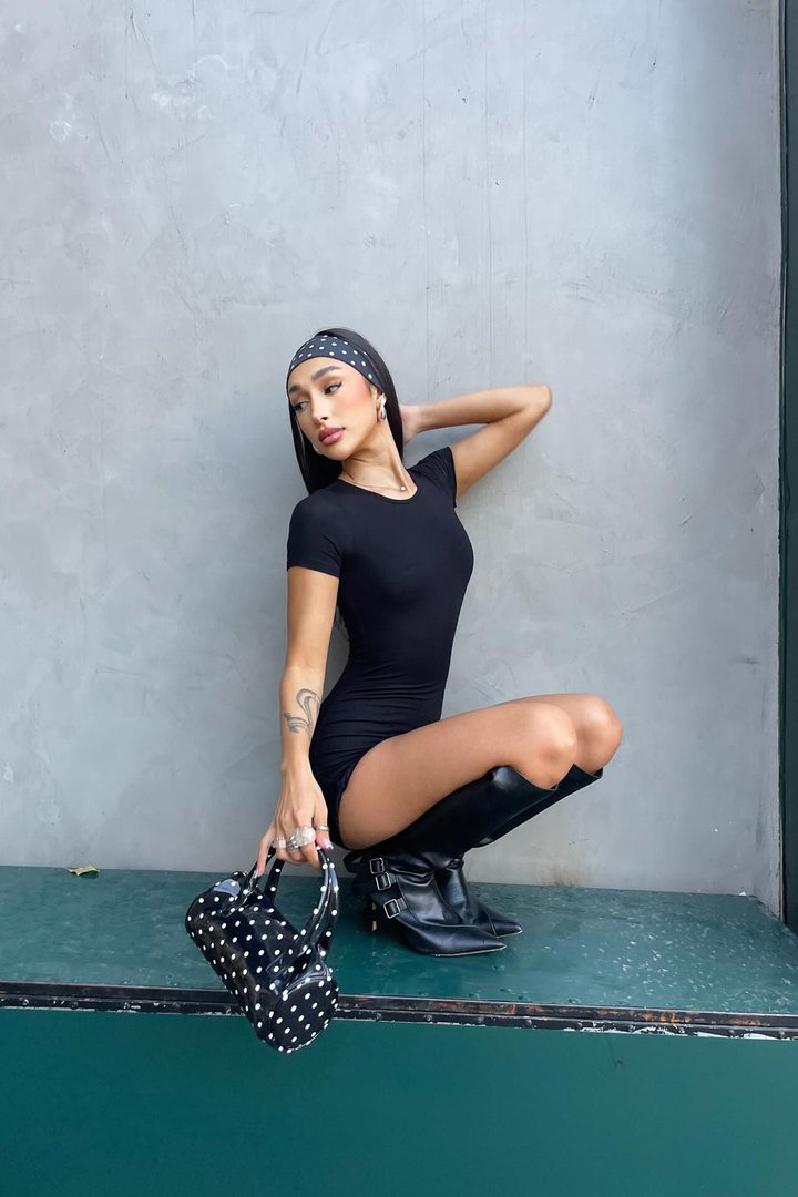 Bree Butter Snatched Romper - Black