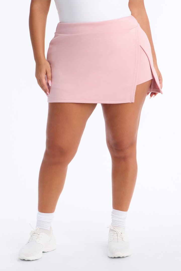 Bella Scuba Lounge Skort - Pink