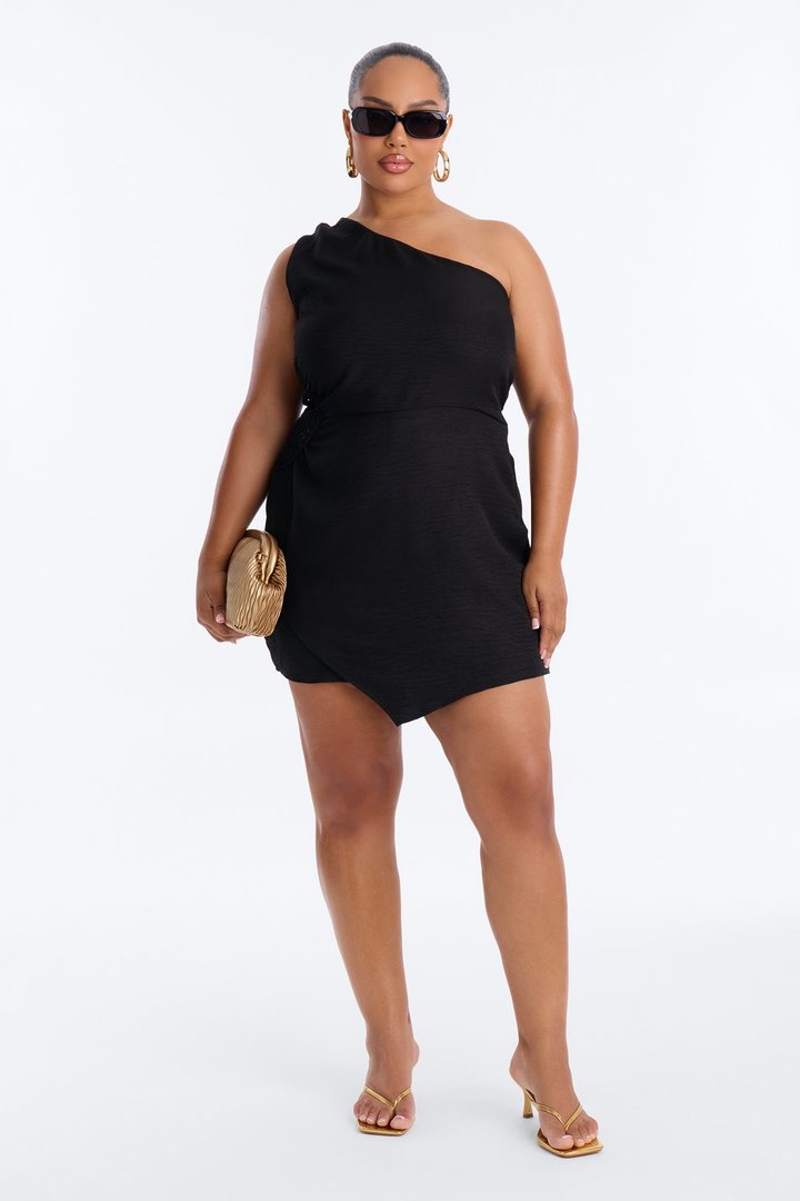 Seaside Linen Romper - Black