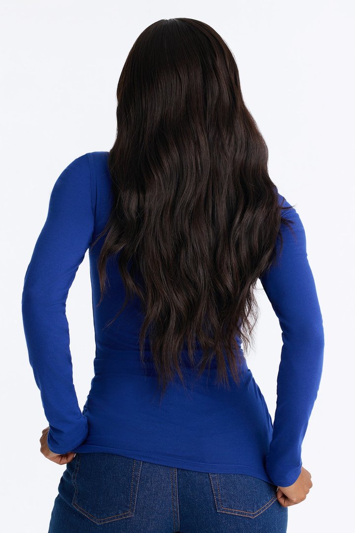 Sabrina Long Sleeve Tee - Royal