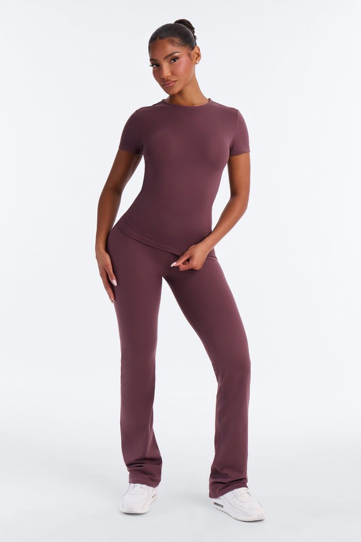 Myla Tricot Lounge Pant - Plum