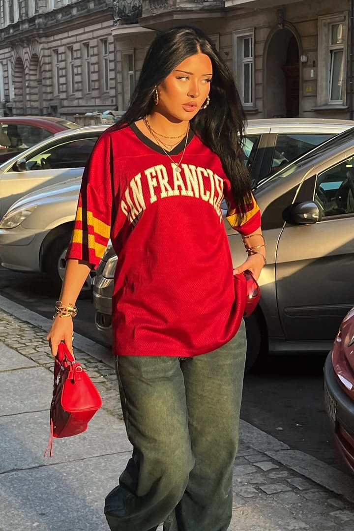 San Francisco Jersey - Burgundy
