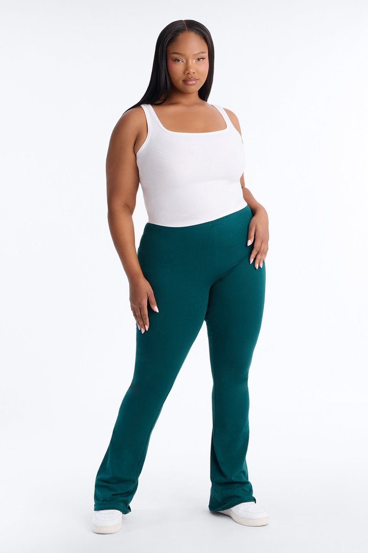 Tall Adriana Flare Pant - Hunter