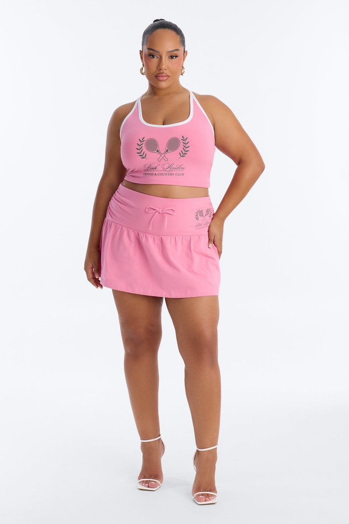 PINK London Sporty Tank Top - Pink