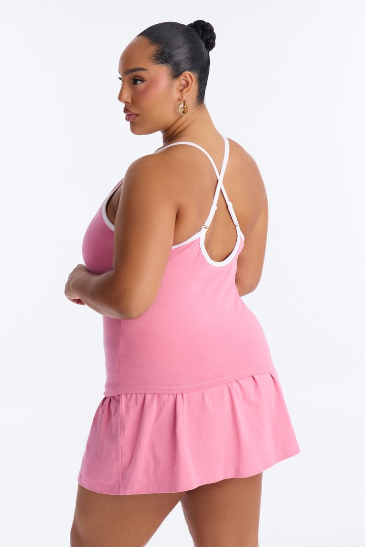 PINK London Sporty Tank Top - Pink