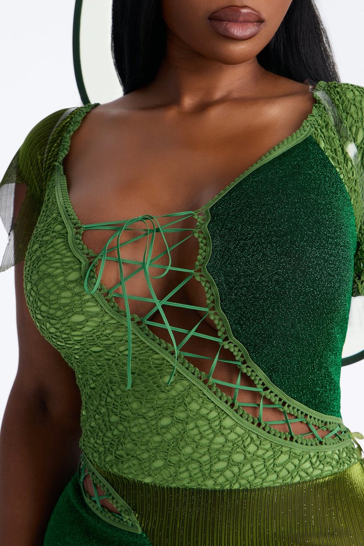 Sassy Fairy 2 Piece Costume Set - Green