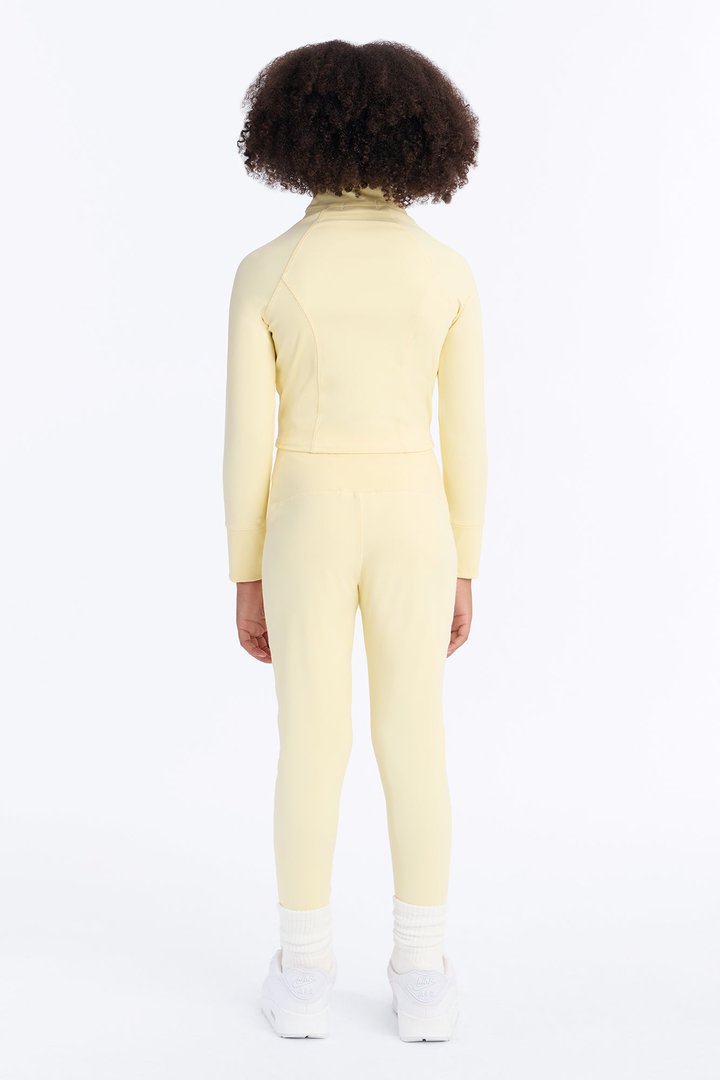 Mini Love To Sweat Active Legging Set - Yellow