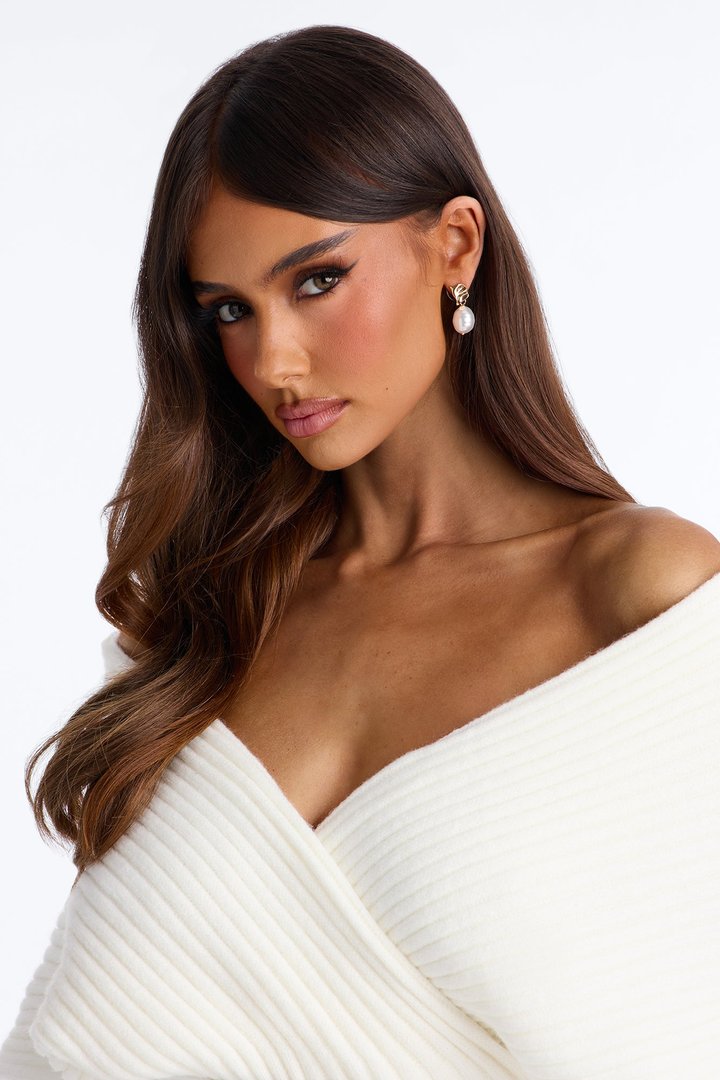 Sunny Pearl Drop Earrings - Gold