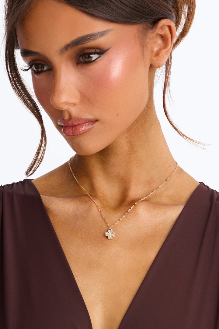 Fond Of You Necklace - Gold