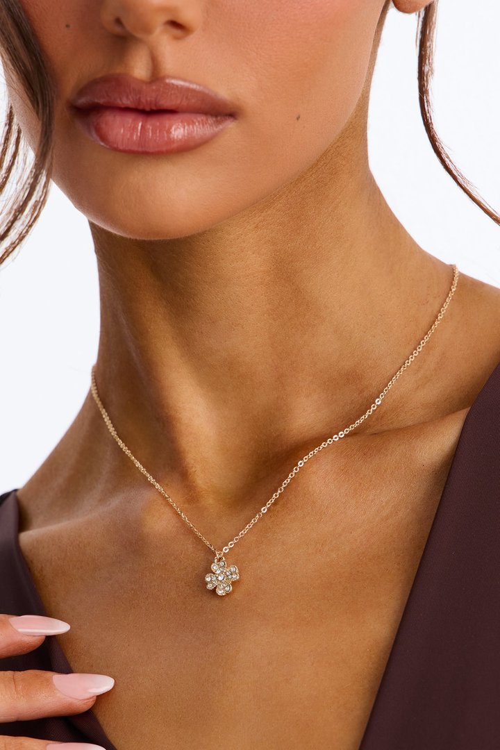 Fond Of You Necklace - Gold