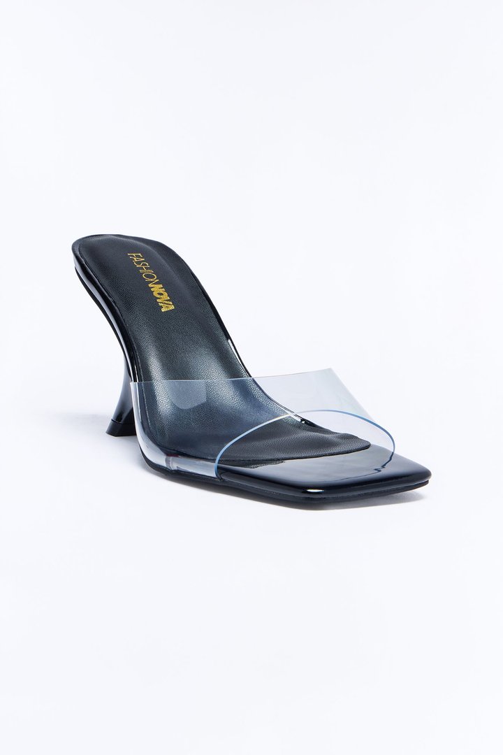 Aliyah Novelty Heels - Black