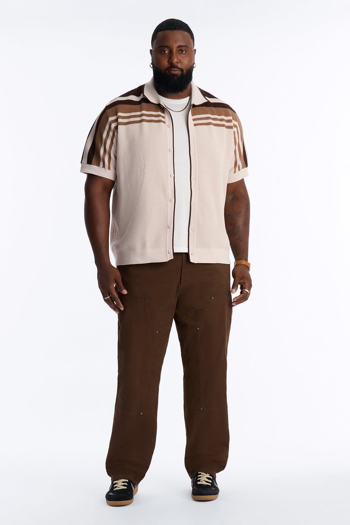 Summer League Straight Carpenter Pants - Brown