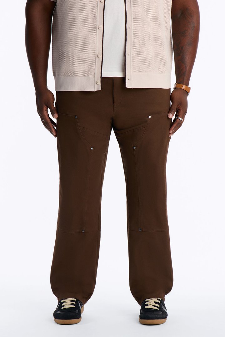 Summer League Straight Carpenter Pants - Brown