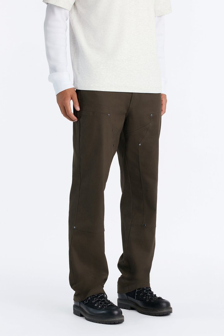 Summer League Straight Carpenter Pants - Olive