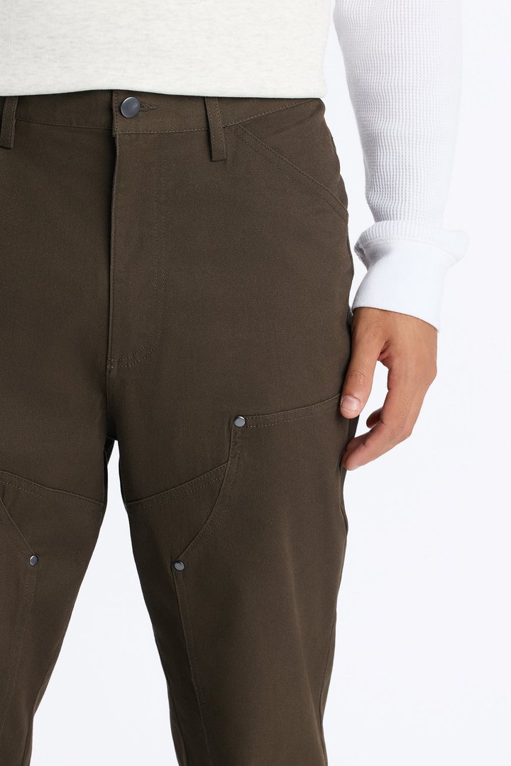 Summer League Straight Carpenter Pants - Olive