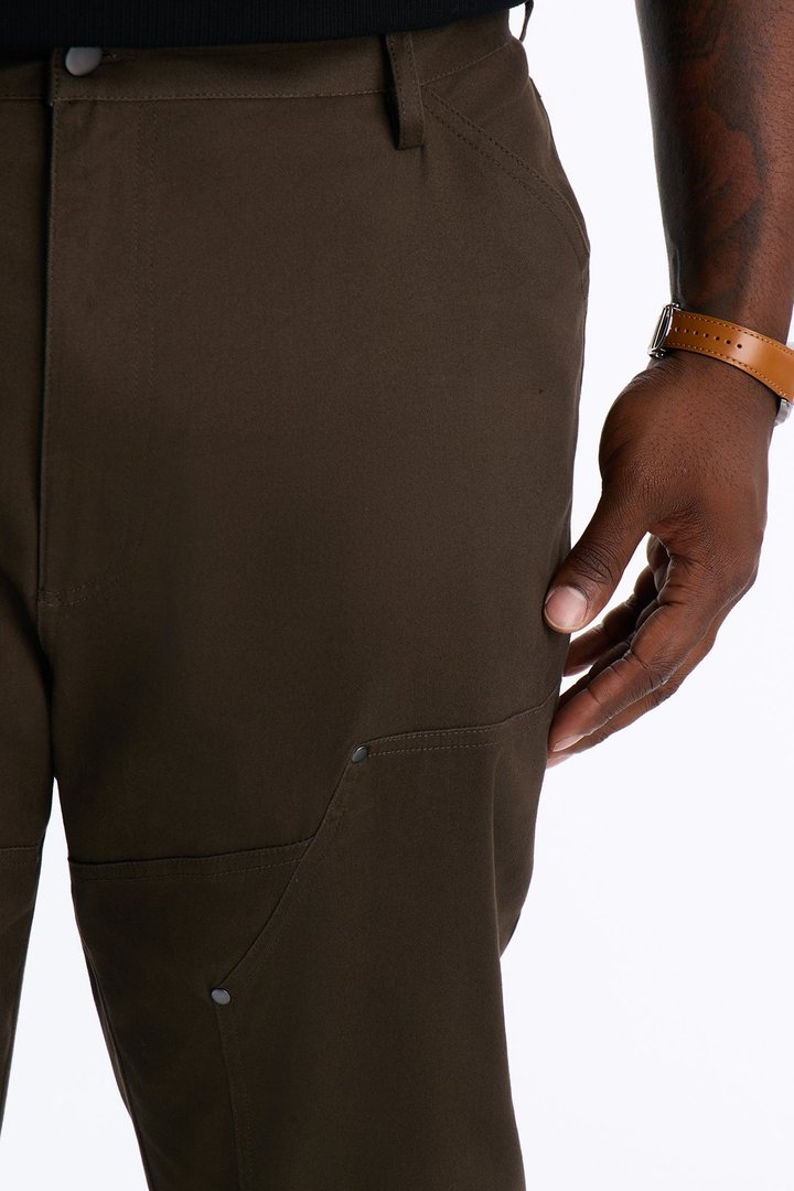 Summer League Straight Carpenter Pants - Olive