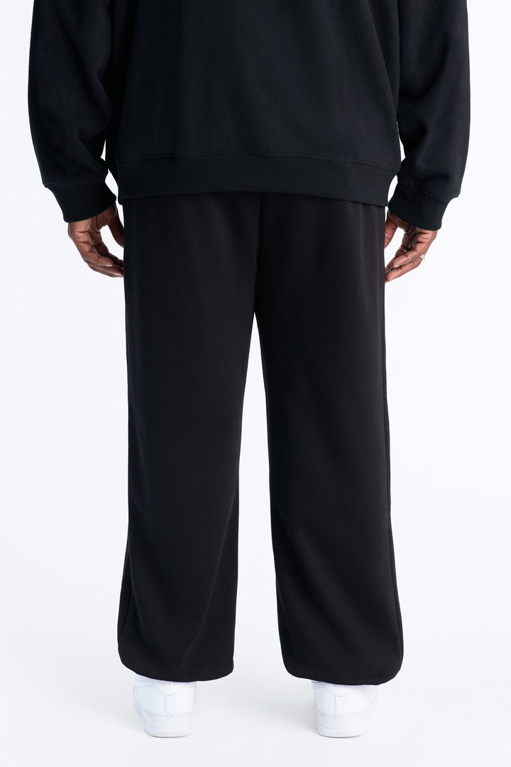 Logan Jogger Fleece Sweatpant - Black