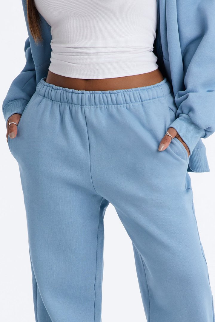 Libby Fleece Jogger Sweatpant - Slate Blue