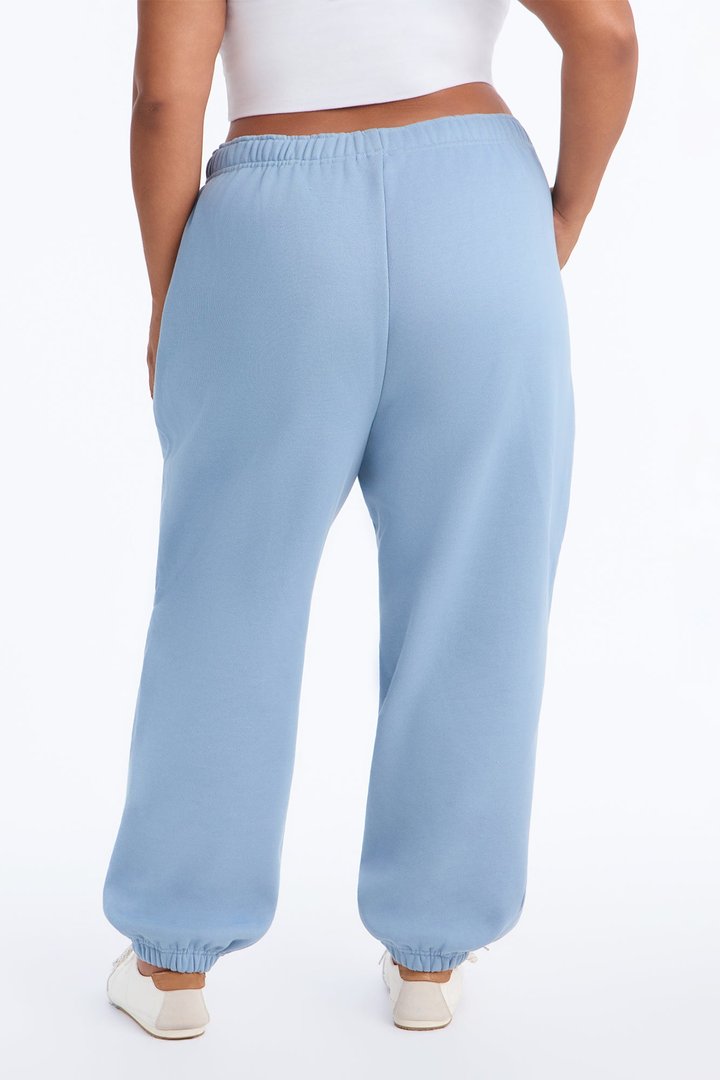Libby Fleece Jogger Sweatpant - Slate Blue