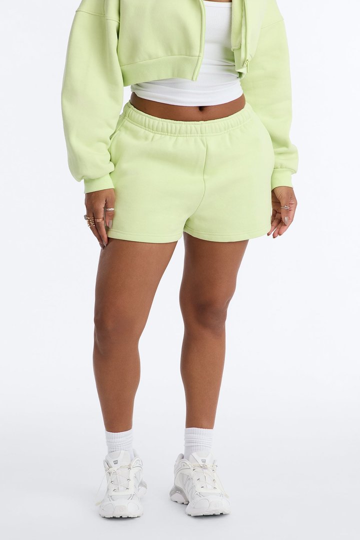 Libby Fleece Sweat Short - Sage