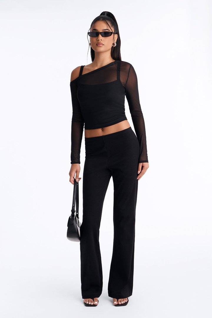 Niomi 3 Piece Pant Set - Black